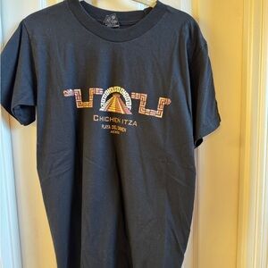 Chichen Itza Black Graphic T-Shirt